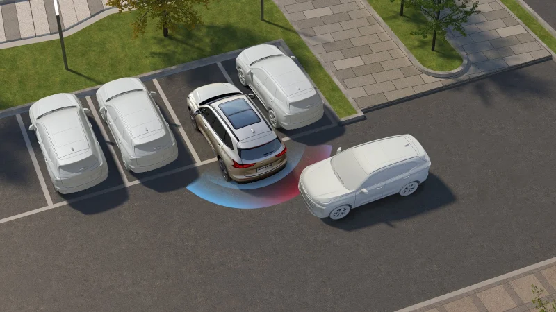 Система предупреждения при движении задним ходом